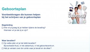 geboorteplan